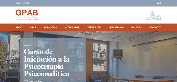 Web de Grupo psicoterapia analítica en Bilbao dise&ntilde;ada por NireWeb