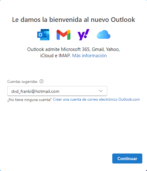Instalar Outlook Windows