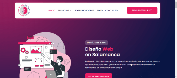 Web de Diseño Web Salamanca dise&ntilde;ada por NireWeb