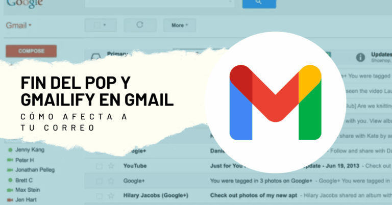 gmail dejara de mostrar correo corporativo