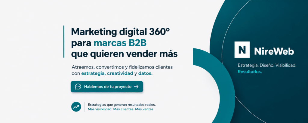 NireWeb agencia marketing b2b diseno web y posicionamiento seo y linkedin